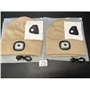 Image 1 : Lot of 2 LED Rechargeable Beanies/Toques