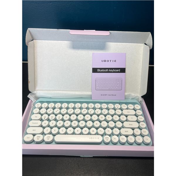 Lot of 1 Ubotie Bluetooth Keyboard - Blue