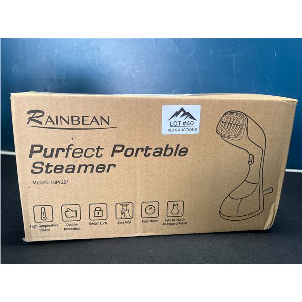 Lot of 1 Rainbean Purfect Portable Garment Steamer