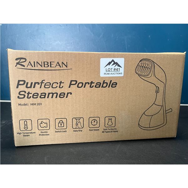 Lot of 1 Rainbean Purfect Portable Garment Steamer