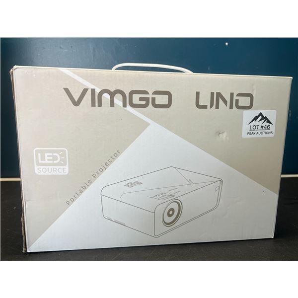 Lot of 1 Vimgo Uno V1 Portable LED Projector