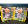 Image 1 : Lot of 2 Cabbage Patch Kids Naptime at Babyland Baby Dolls