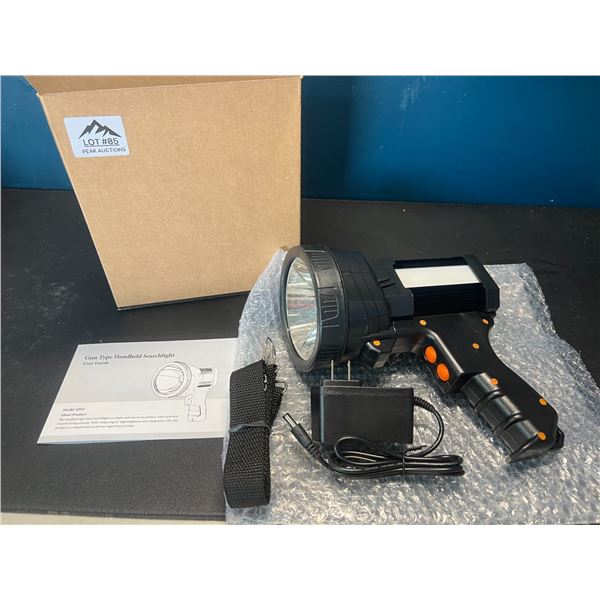 Lot of 1 Gun-Type Handheld Searchlight