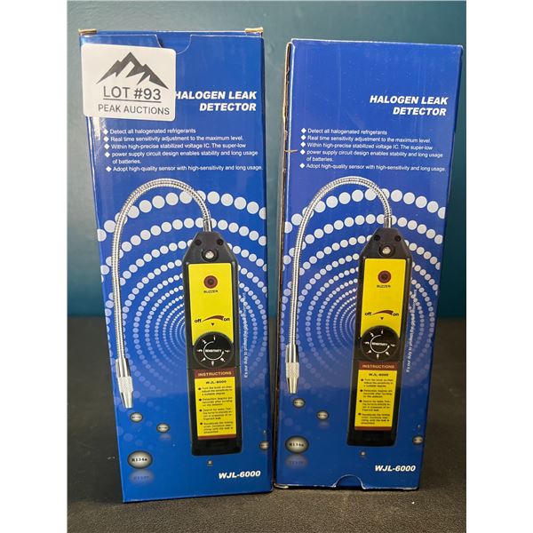 Lot of 2 Halogen Leak Detectors