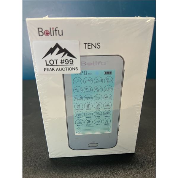 Lot of 1 Belifu Dual Channel TENS Pain Relief Muscle Stimulating Device - Brand New Sealed!!