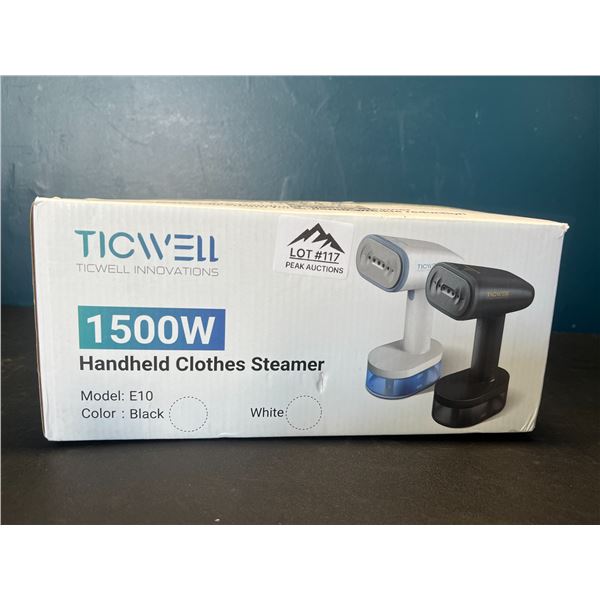 Lot of 1 Handheld Clothes Steamer