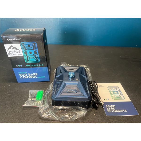 Lot of 1 Ultrasonic Rechargeable Dog Bark Control Device - Works Indoors & Outdoors!