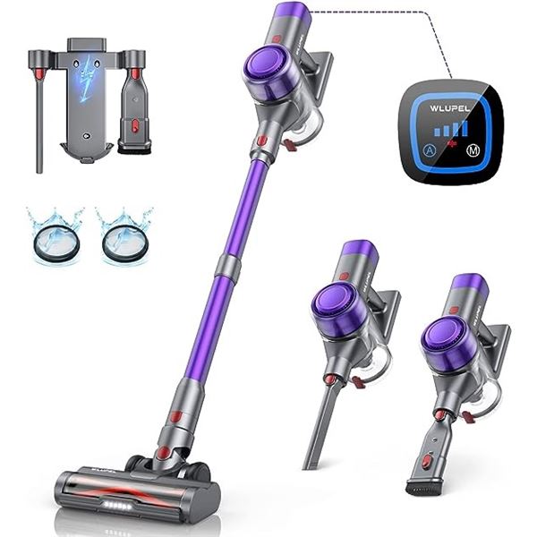 Lot of 1 Wlupel Hero 9 Cordless Vacuum Cleaner - BRAND NEW SEALED!!!