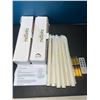 Image 2 : Lot of 2 Boxes of LED Battery-Operated Flameless Taper Candles w/ Remote Control - 6pcs per box
