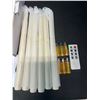 Image 3 : Lot of 2 Boxes of LED Battery-Operated Flameless Taper Candles w/ Remote Control - 6pcs per box