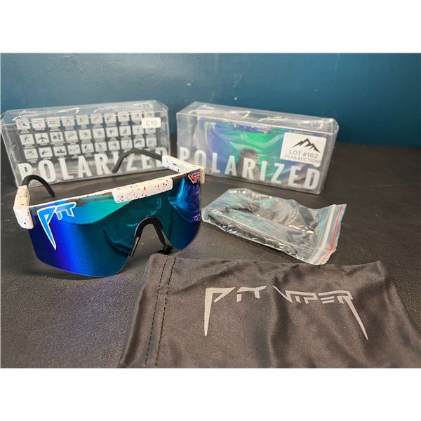 Lot of 2 Pit Viper Polarized Sunglasses