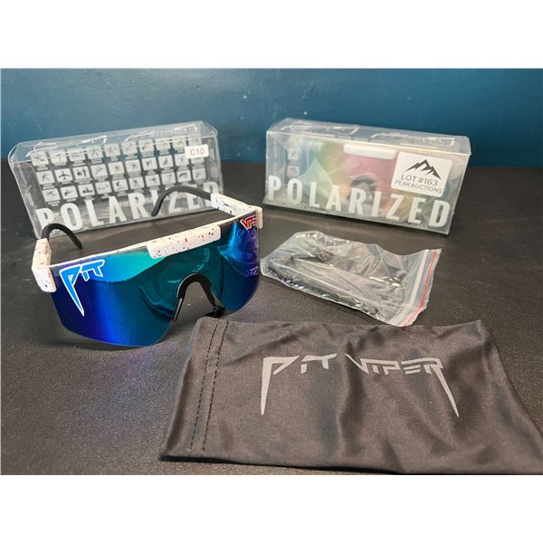 Lot of 2 Pit Viper Polarized Sunglasses