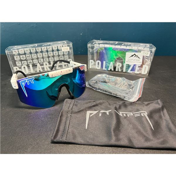 Lot of 2 Pit Viper Polarized Sunglasses