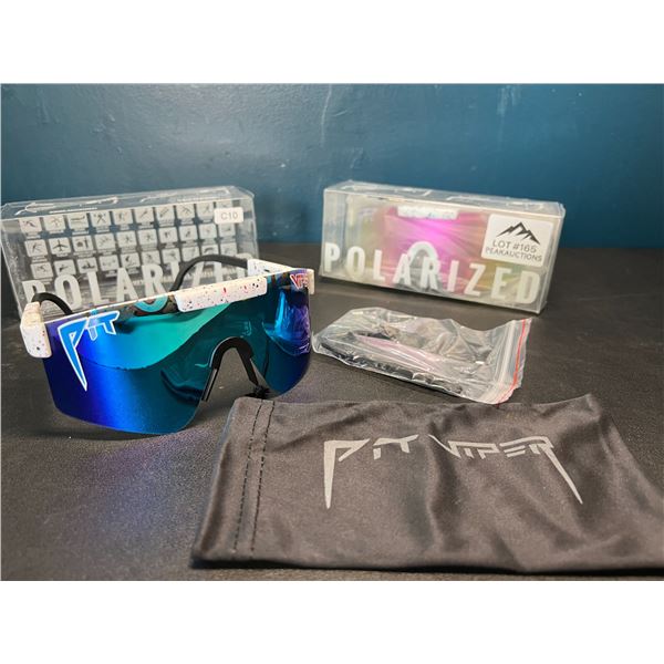 Lot of 2 Pit Viper Polarized Sunglasses