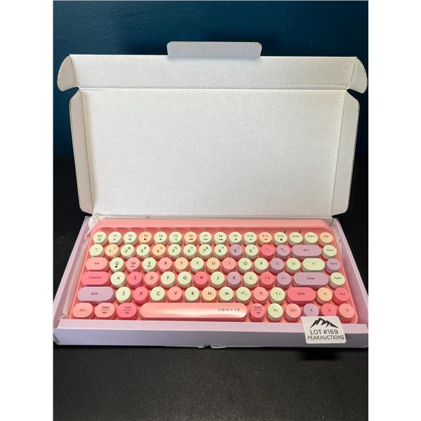Lot of 1 Ubotie Bluetooth Keyboard - Pink