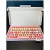 Image 1 : Lot of 1 Ubotie Bluetooth Keyboard - Pink