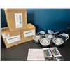 Image 1 : Lot of 3 Multi-Pack Boxes of LED Panel Recessed Color Changing Lights - 4lights per box/12 total