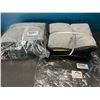 Image 3 : Lot of 2 Packs of Microfiber Extra Thick/Soft Car Detailing Towels - 6pcs per pack/12 total