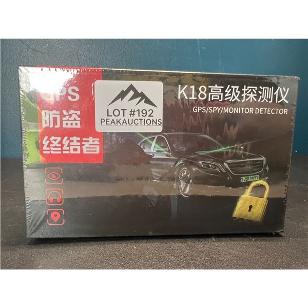 Lot of 1 GPS/Spy/Monitor Detector