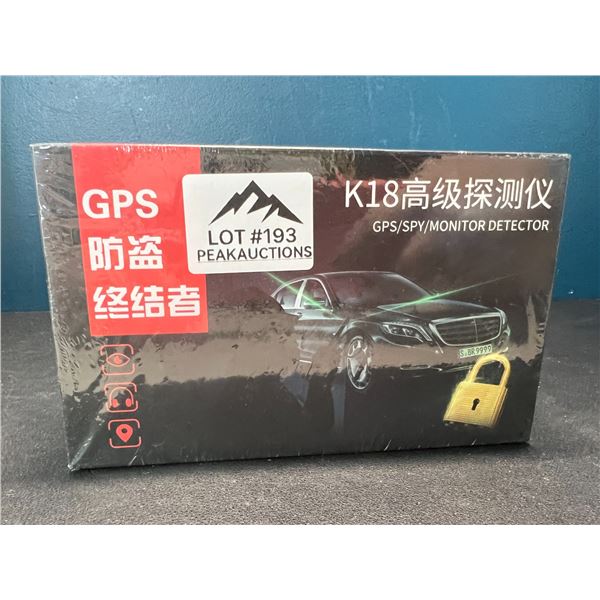 Lot of 1 GPS/Spy/Monitor Detector