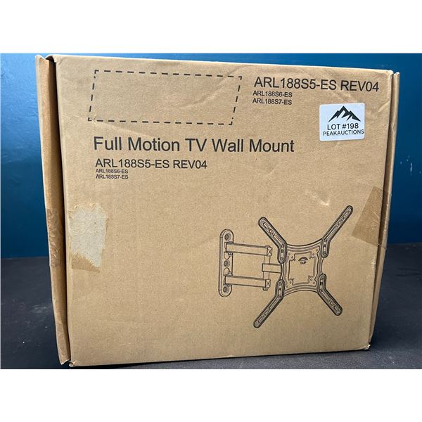 Lot of 1 Full-Motion TV Wall Mount