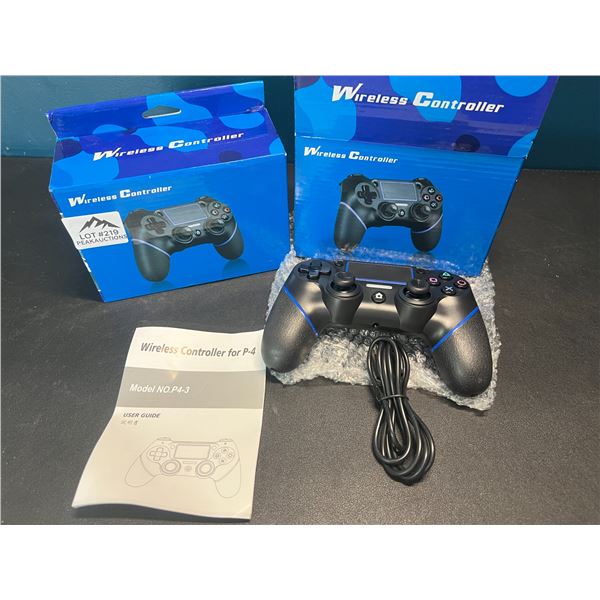 Lot of 2 Wireless Controllers for PS4