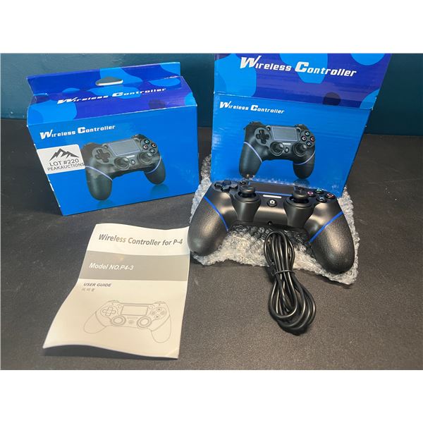 Lot of 2 Wireless Controllers for PS4