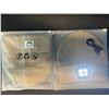 Image 1 : Lot of 2 LED Rechargeable Beanies/Toques