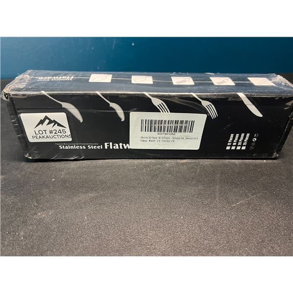 Lot of 1 Stainless Steel Flatware Kitchen Cutlery Set - 30 PCS