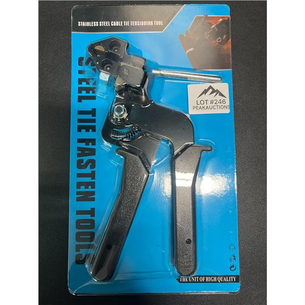 Lot of 1 Cable Tie Tensioning Tool - Stainless Steel