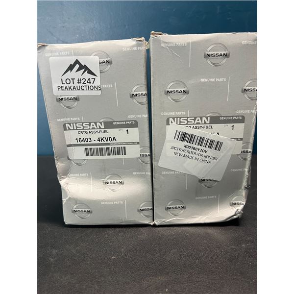 Lot of 2 Nissan Fuel Filters