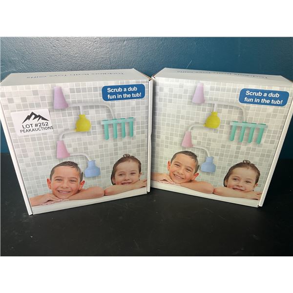 Lot of 2 Toddler Bath Tub Toys