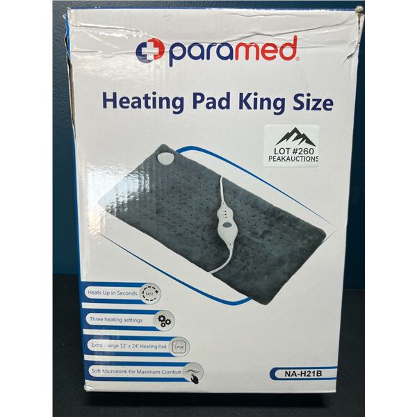 Lot of 1 King Size Heating Pad