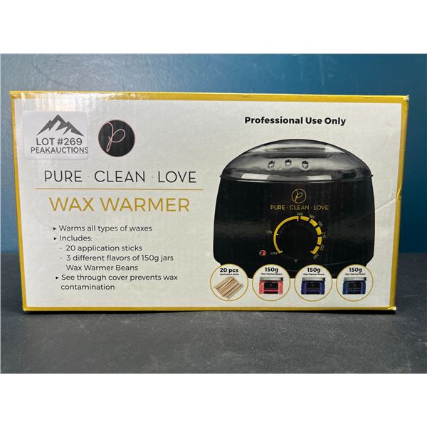 Lot of 1 Wax Warmer/Hair Removal Waxing Kit w/ Wax Beans & Pot (Waxing Kit)  - Brand New!