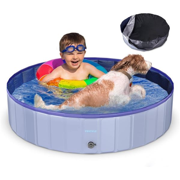 Lot of 1 Funyole 63" Kids/Pet Foldable Pool