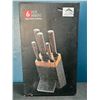 Image 1 : Lot of 1 6PC Kitchen Knife Block Set