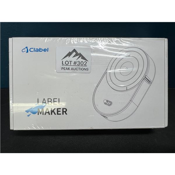 Lot of 1 Clabel Portable Label Maker - Brand New Sealed!