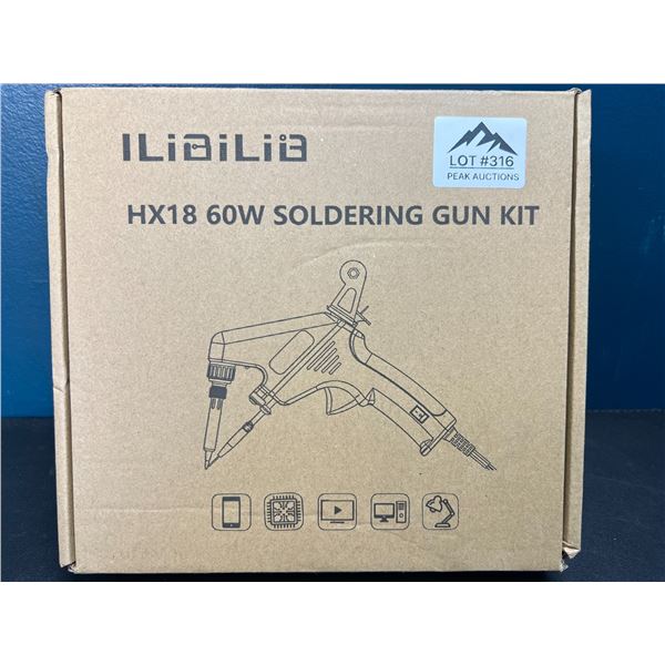Lot of 1 HX18 60W Soldering Iron - Auto Loading Solder Feeder