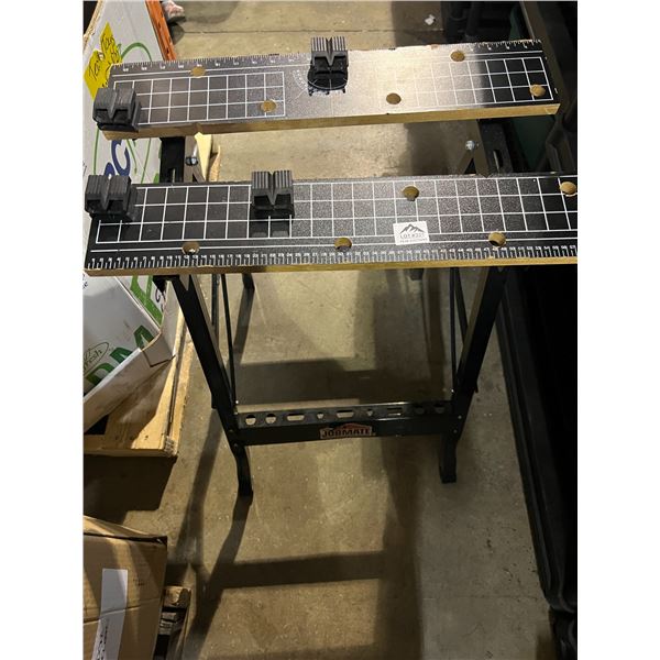 Lot of 1 JobMate Portable Foldable Work Table - USED