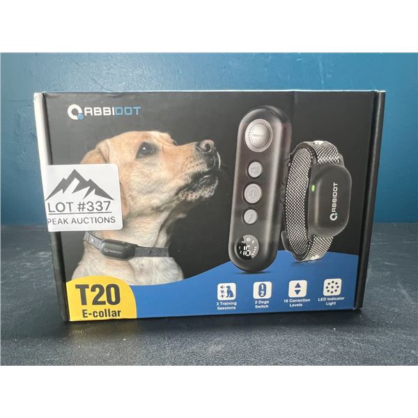 Lot of 1 T20 Dog Training/Bark Collar