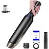 Image 1 : Lot of 1 Dry/Wet Rechargeable Sleek Handheld Car Vacuum Cleaner