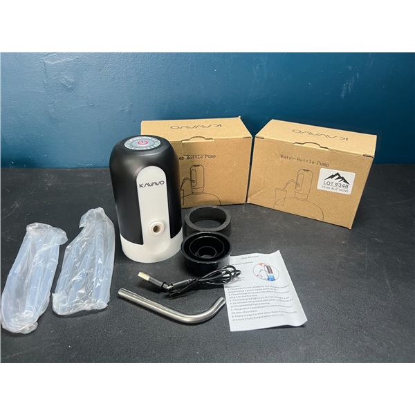 Lot of 2 Automatic Water Dispensers - Rechargeable