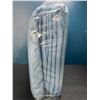 Image 2 : Lot of 1 BHT Bed Sheet & Duvet Cover Set - 100% Cotton Flannel - Blue - Twin Size