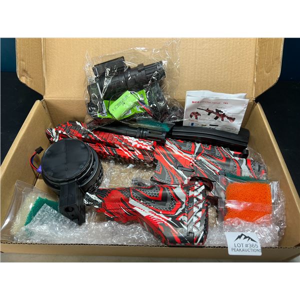 Lot of 1 M416 Electric Automatic Gel Ball Blaster Gun