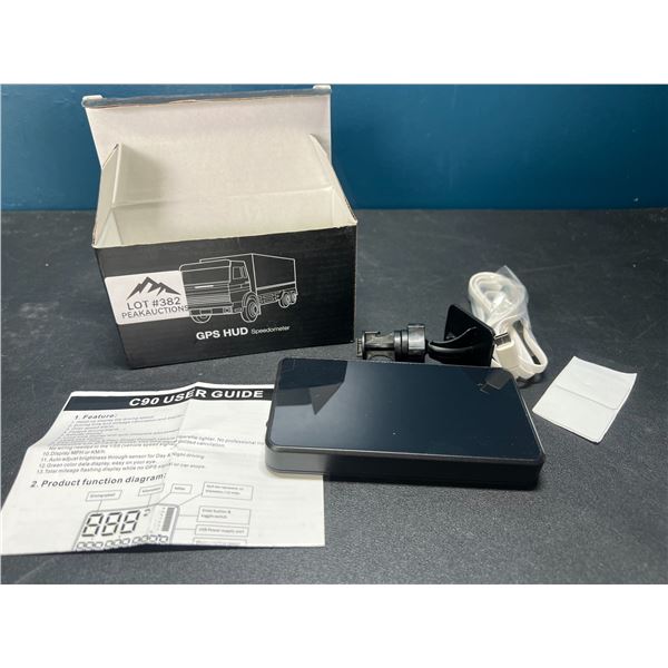 Lot of 1 Gps Heads-Up-Display Speedometer