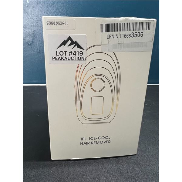 Lot of 1 IPL Ice Cool Hair Removal Device