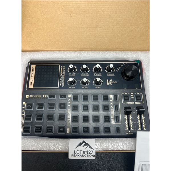 Lot of 1 Multi-Function Mixer Sound Card