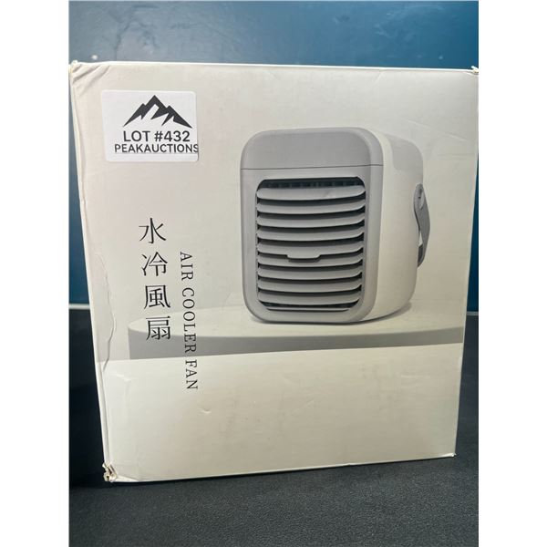 Lot of 1 Portable Air Cooler Fan w/ Misting Function