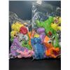 Image 1 : Lot of 2 Bags of Assorted Creature/Monster Stuffies/Plushies