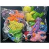 Image 1 : Lot of 2 Bags of Assorted Creature/Monster Stuffies/Plushies